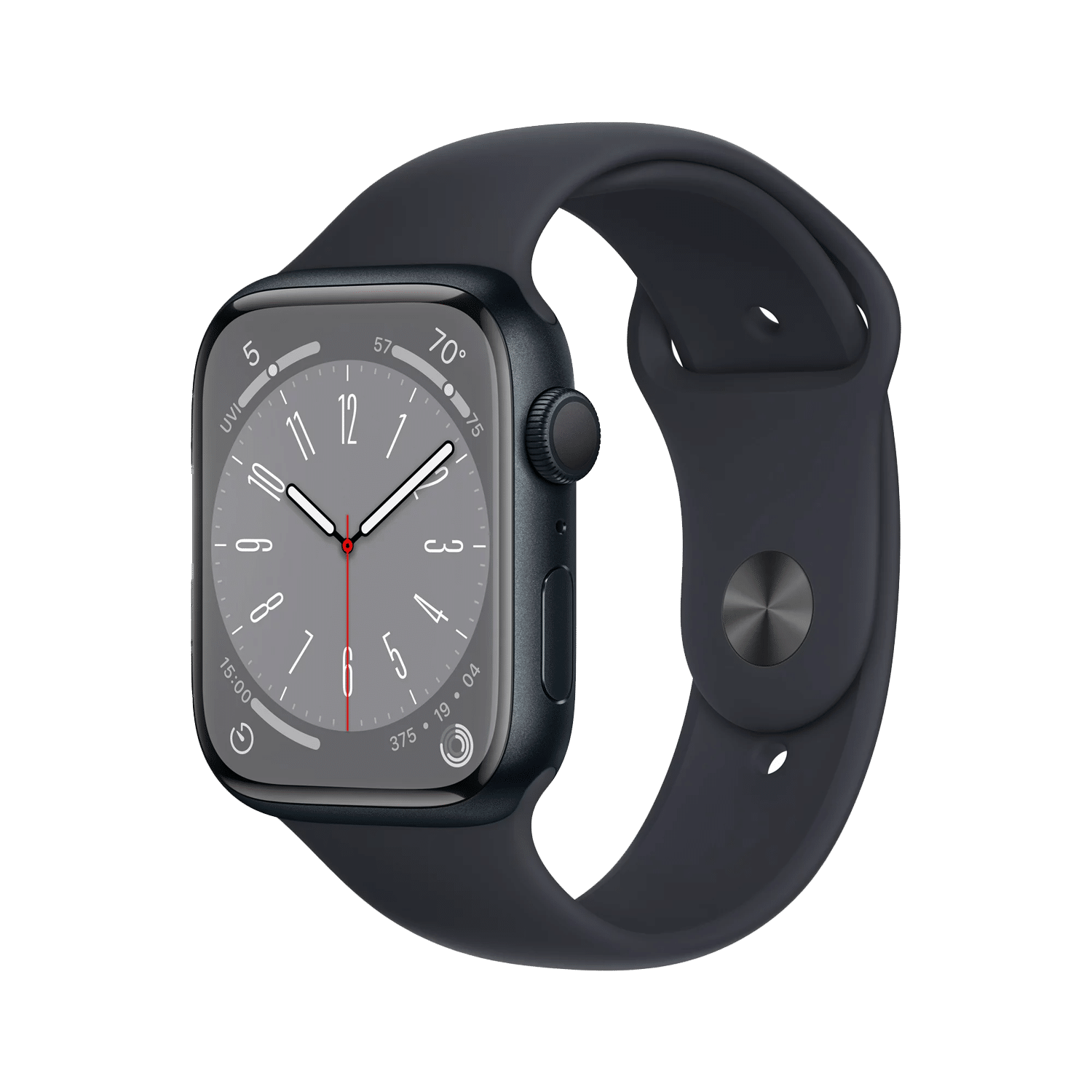 Apple Watch Series 8 GPS 45mm Midnight Aluminum Case - Image 2