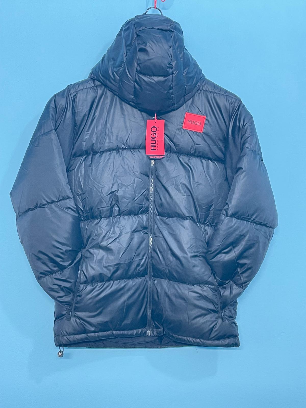 Urban Shield Puffer Jacket (Black) - Image 4